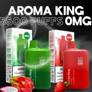 Aroma King AK5500 Metallic Disposable Vape Device 5500 Puffs - Zero Nicotine